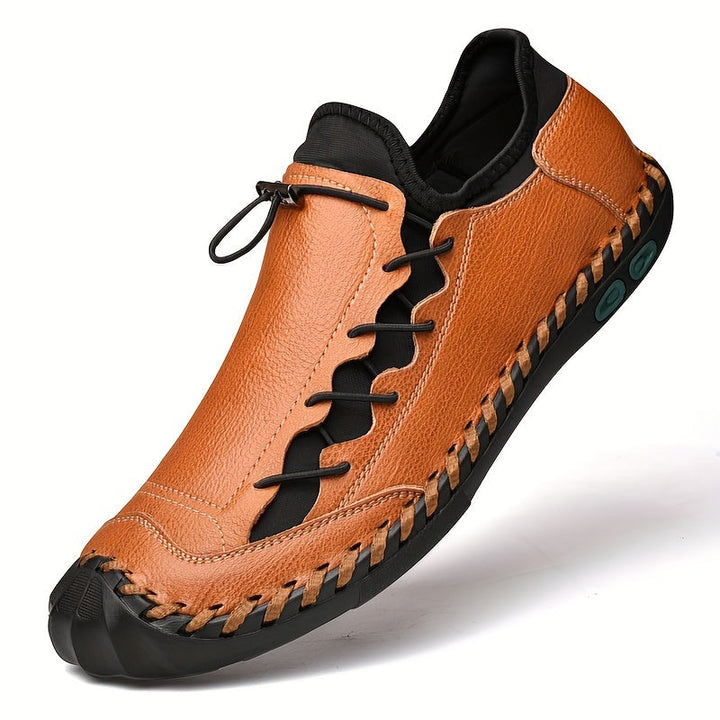 Razam - Zapatillas De Cuero Con Suela Antideslizante