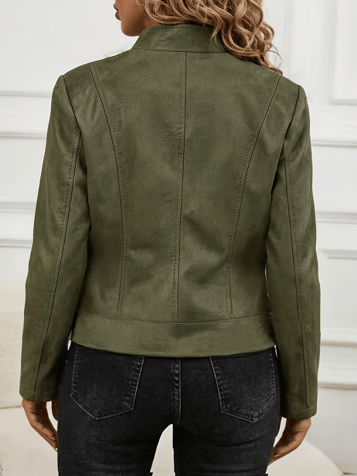 Amina - Chaqueta De Manga Larga Con Cremallera