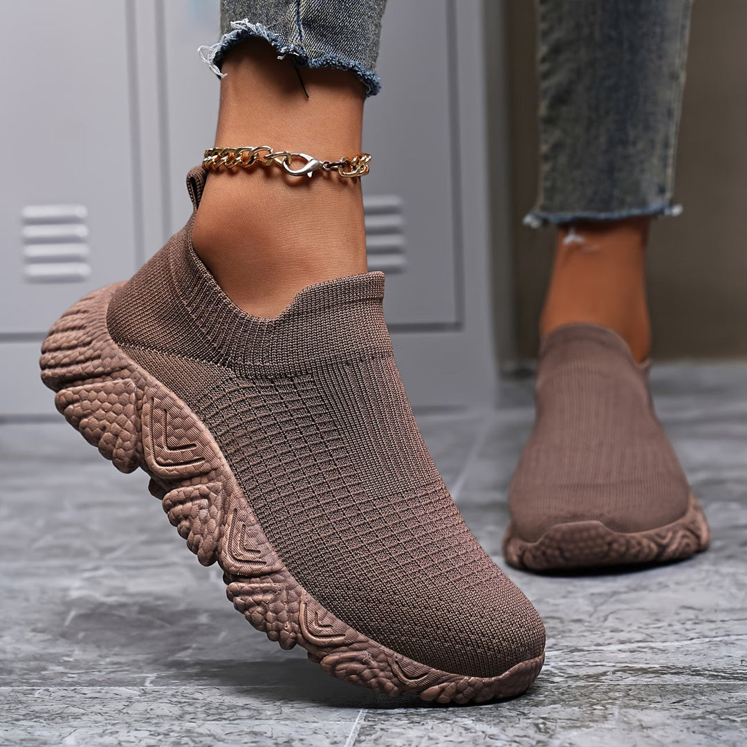 Elisha - Zapatos De Punto Con Suela Gruesa