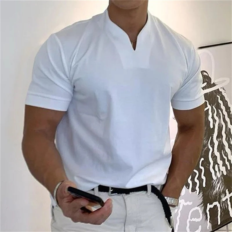 Neven - Camiseta De Manga Corta Con Cuello En V