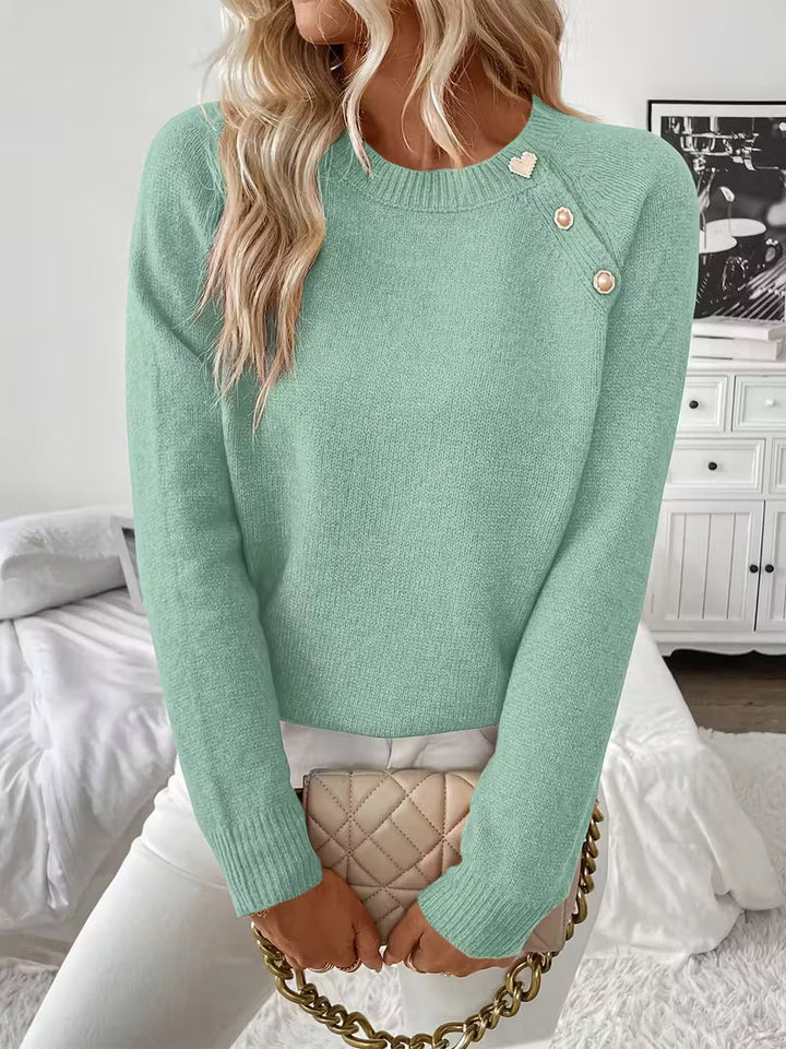 Hilarina - Jersey De Manga Larga De Punto