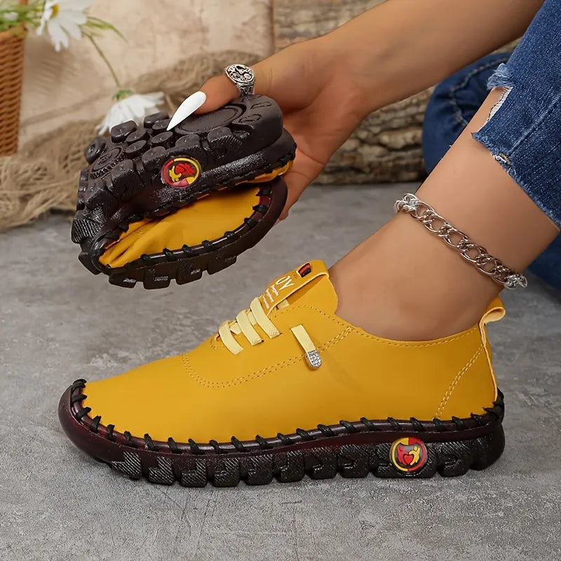 Hilga - Zapatillas Deportivas Con Cordones y Suela Flexible