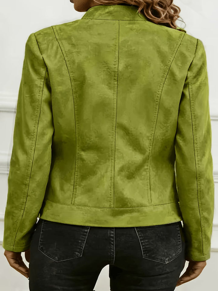Amina - Chaqueta De Manga Larga Con Cremallera