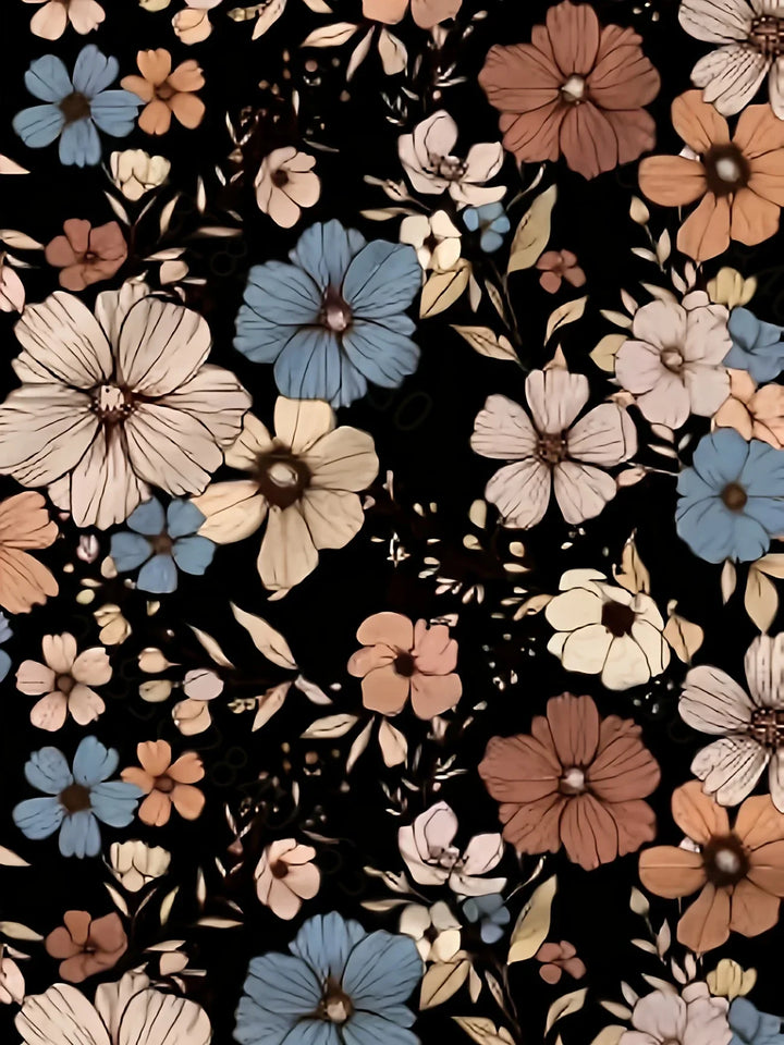 Lilou - Top Informal De Verano Con Estampado Floral