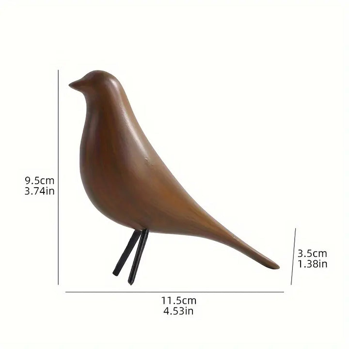 DecoPerch - Conjunto De Estatuas Abstractas De Pájaros Arte Déco