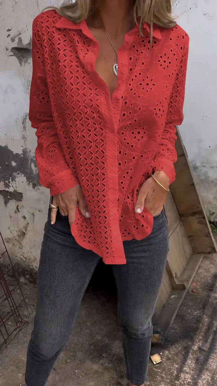 Tommie - Camisa Con Dibujo En Blanco