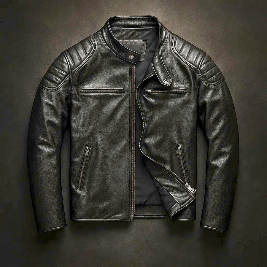 Samer - Chaqueta De Cuero De Primera Calidad