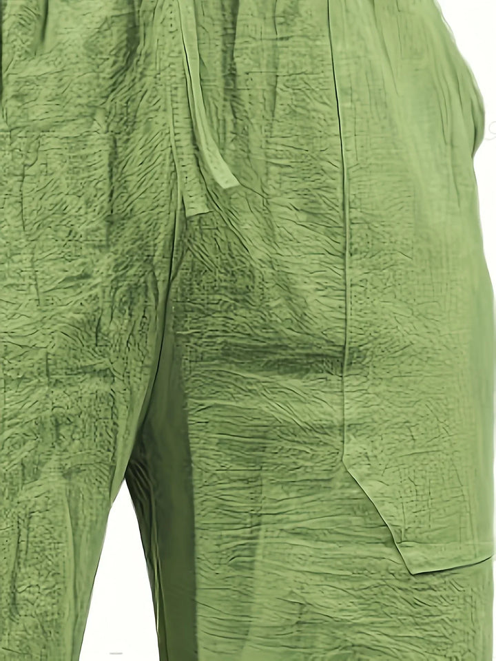 Oskam - Verano Algodón Pantalones Cortos Con Ajuste Holgado