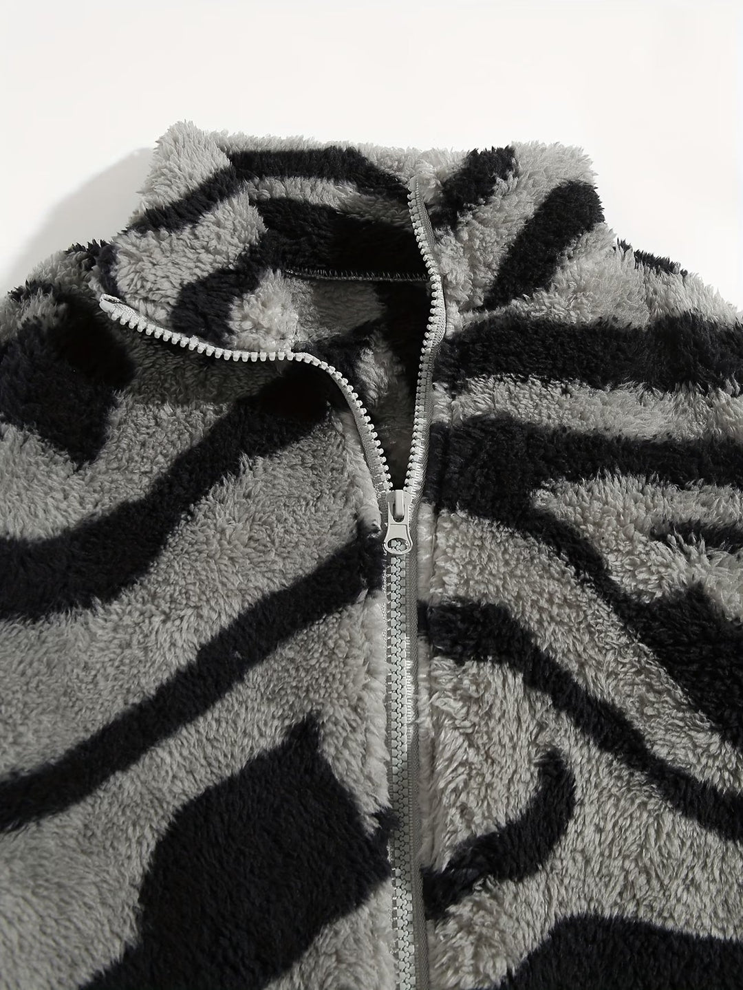 Esra - Chaqueta De Manga Larga Con Estampado Geométrico