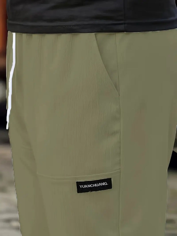 Travys - Pantalones Deportivos Informales Con Bolsillos