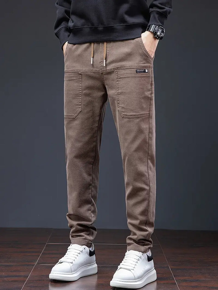 Jarrett - Elegante Pantalón Jogger Con Cintura y Cordón Ajustable