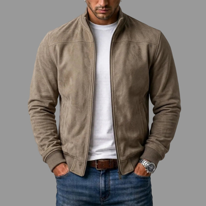 Brayden - Chaqueta Bomber De Ante