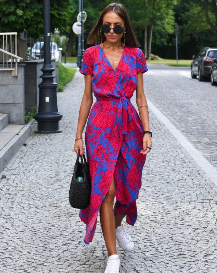 Theresita - Vestido De Verano Con Flores