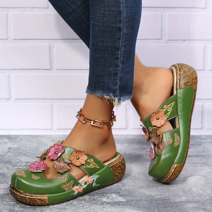 Oprah - Sandalias Elegantes Con Cuña Antideslizante