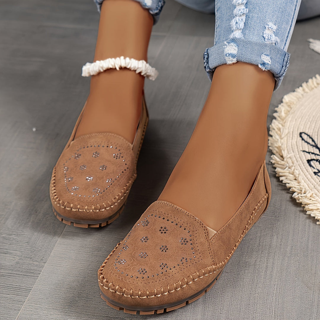 Lyrissa - Zapatos Cosidos Cómodos