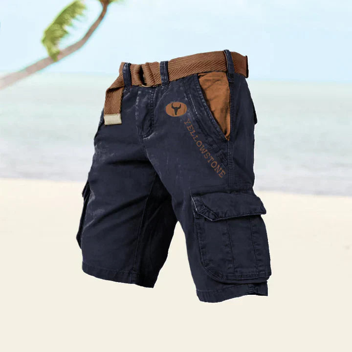 Ludolf - Pantalones Cortos Carga Cómodos