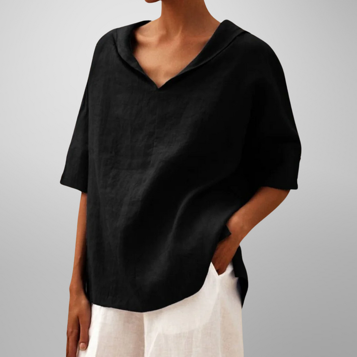 Alissa - Blusa Informales Holgada