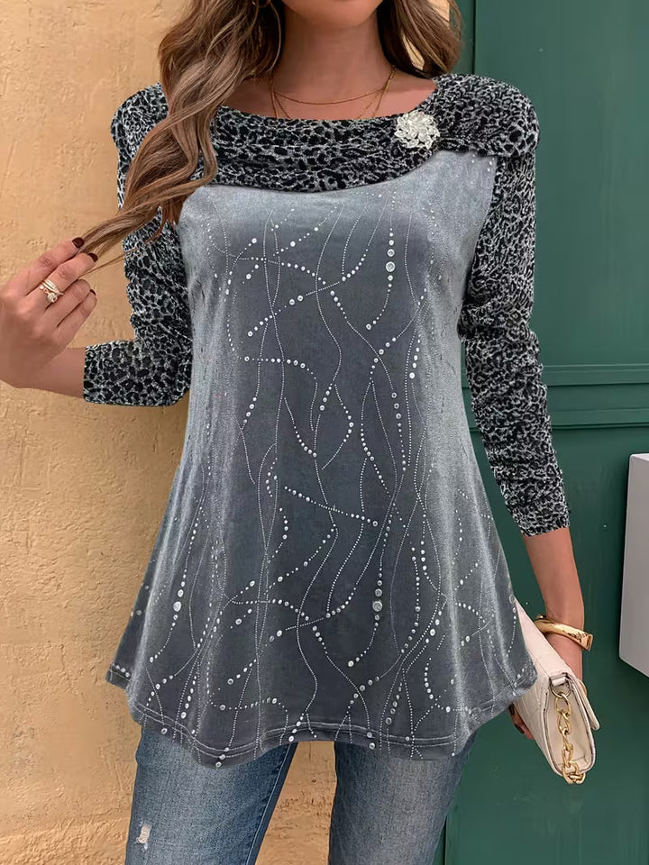 Zulikha - Elegante Camiseta De Manga Larga