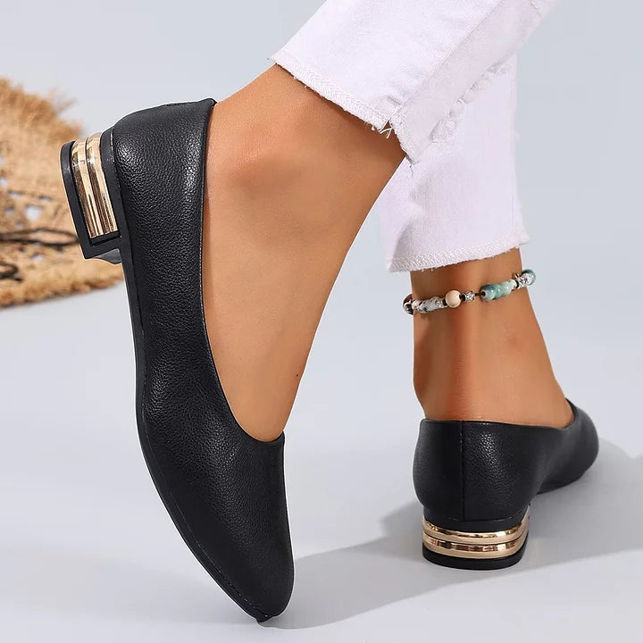 Oskana - Mocasines Planos Cómodos De Cuero
