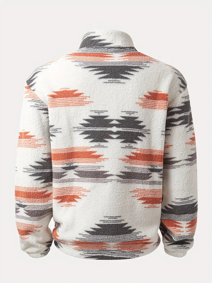 Clinton - Sudadera Con Media Cremallera y Cuello Alto