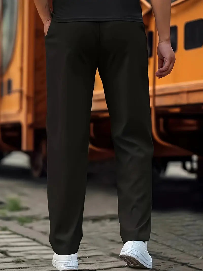 Travys - Pantalones Deportivos Informales Con Bolsillos