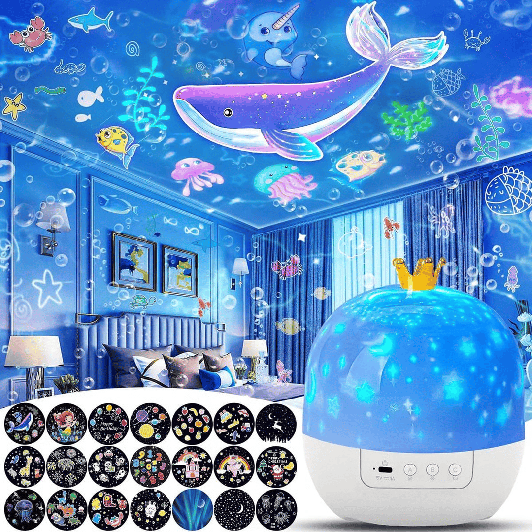 GlowVerse - Luz Proyector Nocturno