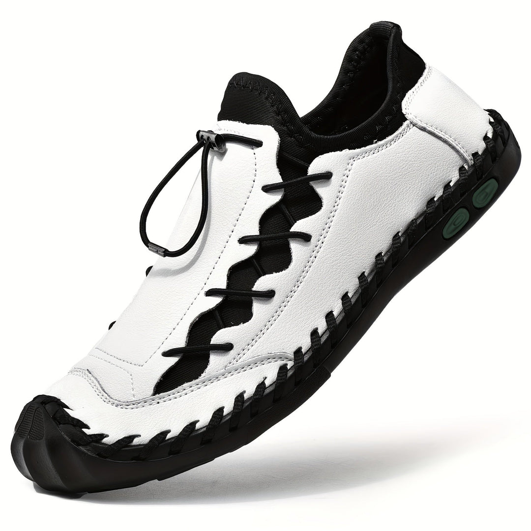 Razam - Zapatillas De Cuero Con Suela Antideslizante