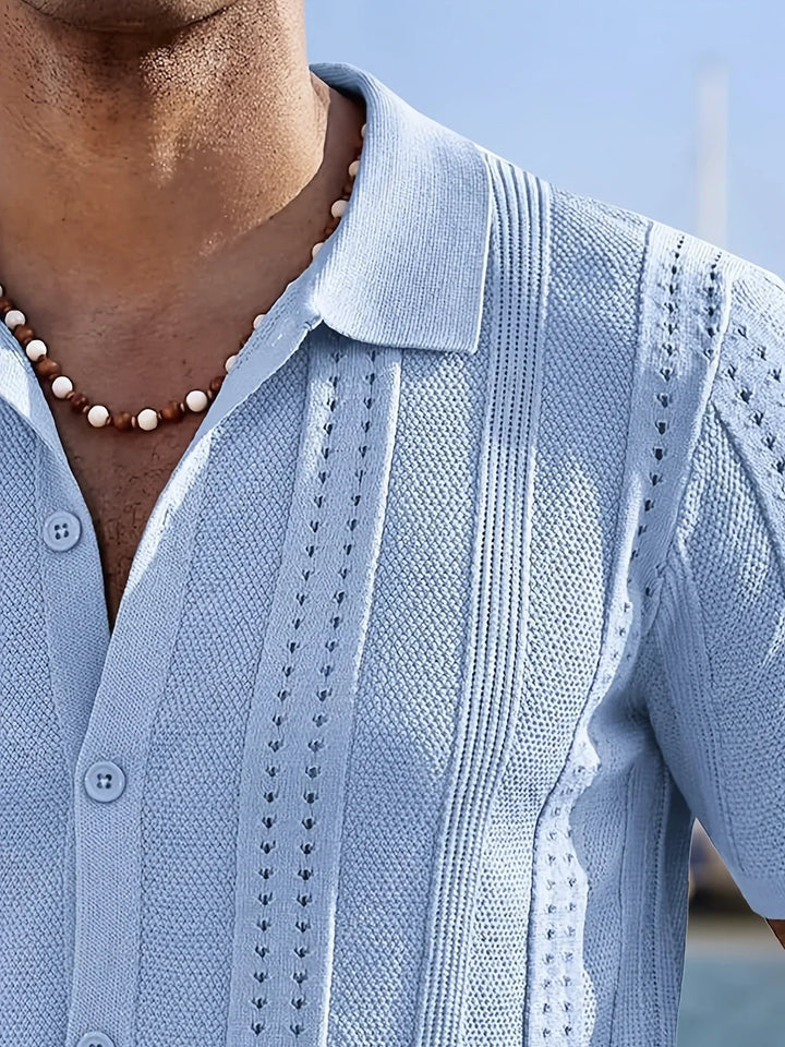 Semyon - Camisa De Punto Con Estampado Intrincado a La Moda