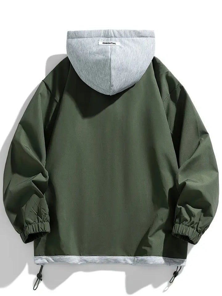 Carson - Chaqueta Informal Con Capucha y Bolsillo