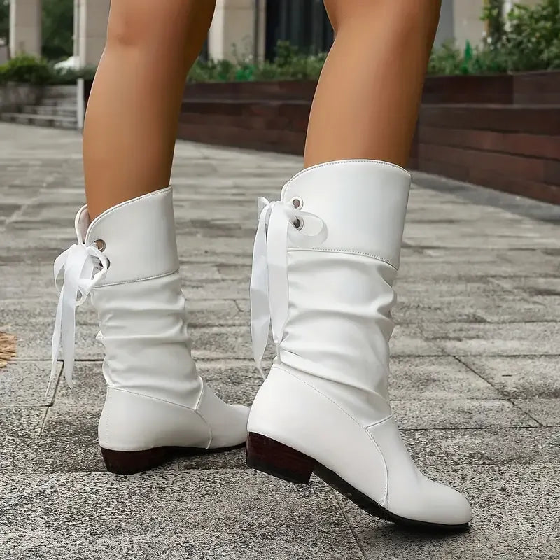 Anyssa - Botín Elegante Con Cordones