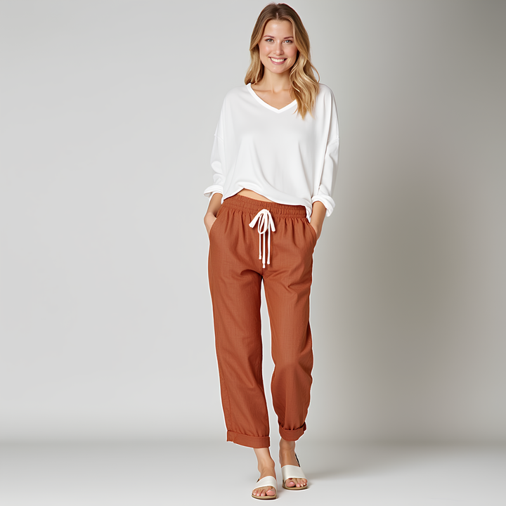 Izumi - Pantalón Elegante De Verano