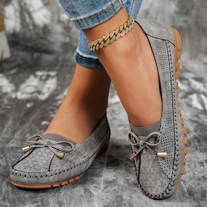 Rofia - Mocasines Casuales Antideslizantes De Cuero