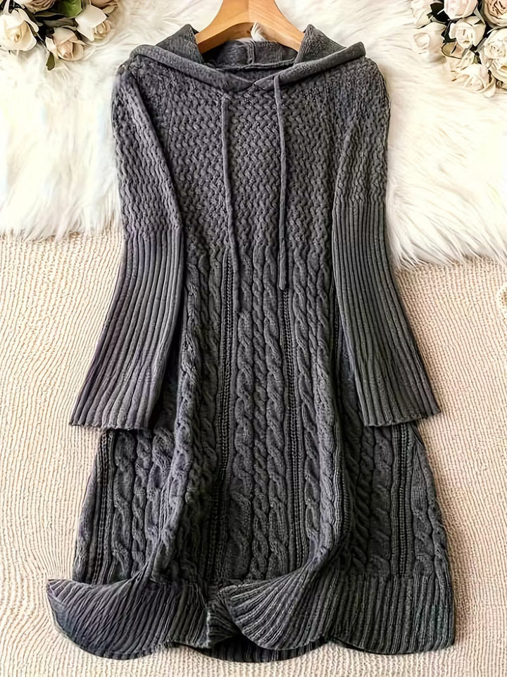 Jakynta - Vestido Informal Con Capucha
