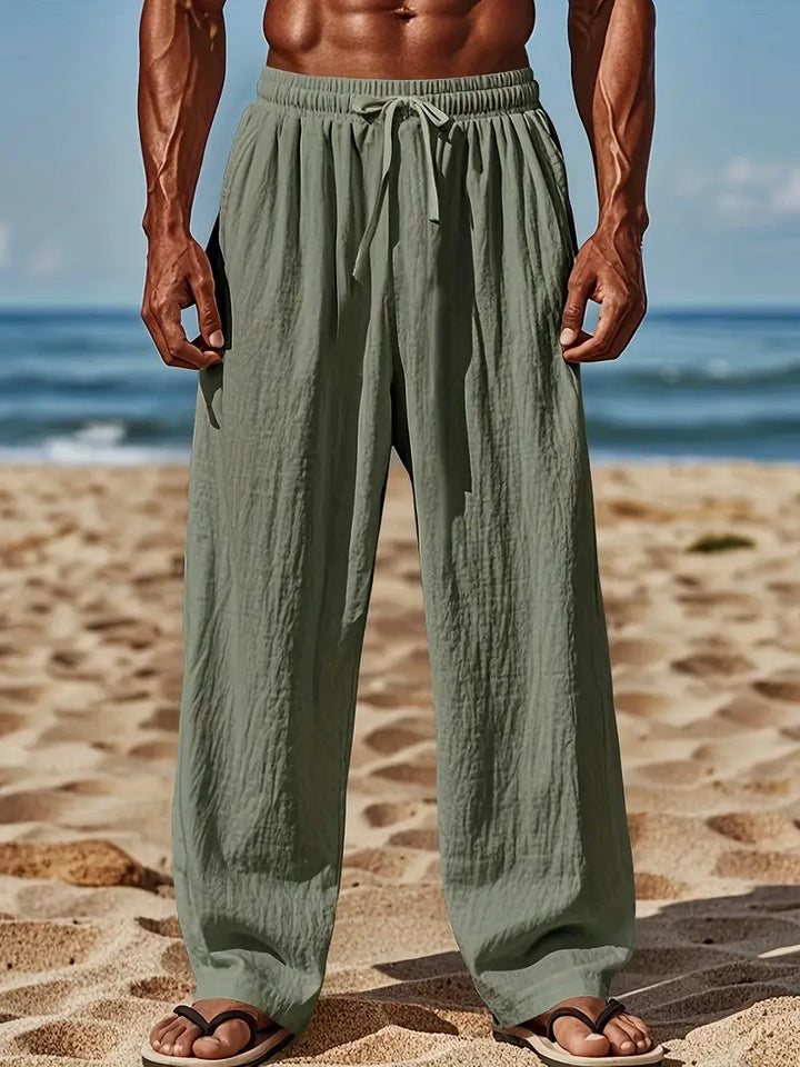 Babaev - Pantalón Elegante De Lino