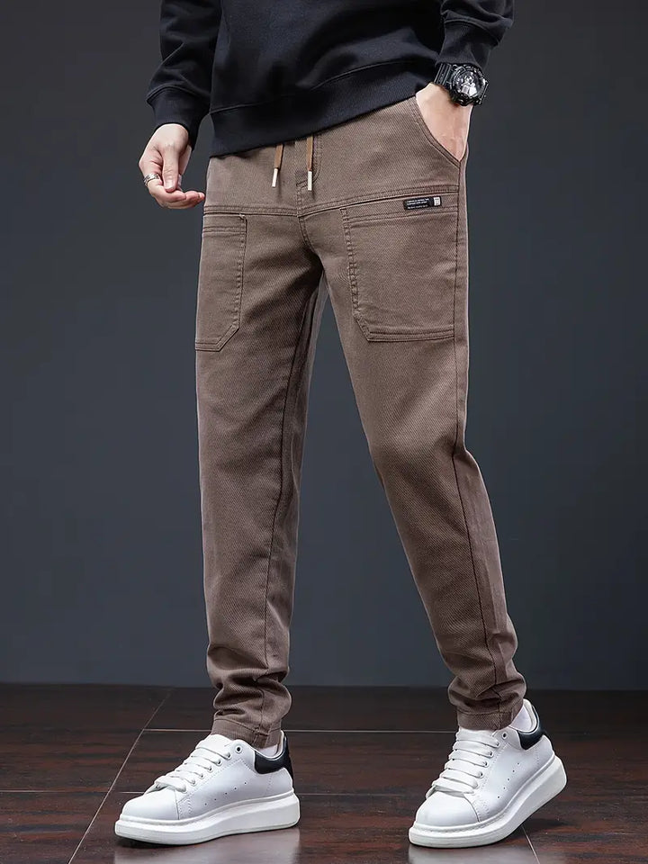 Jarrett - Elegante Pantalón Jogger Con Cintura y Cordón Ajustable