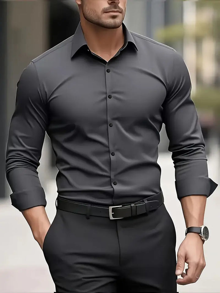 Marlon - Camisa De Manga Larga Transpirable