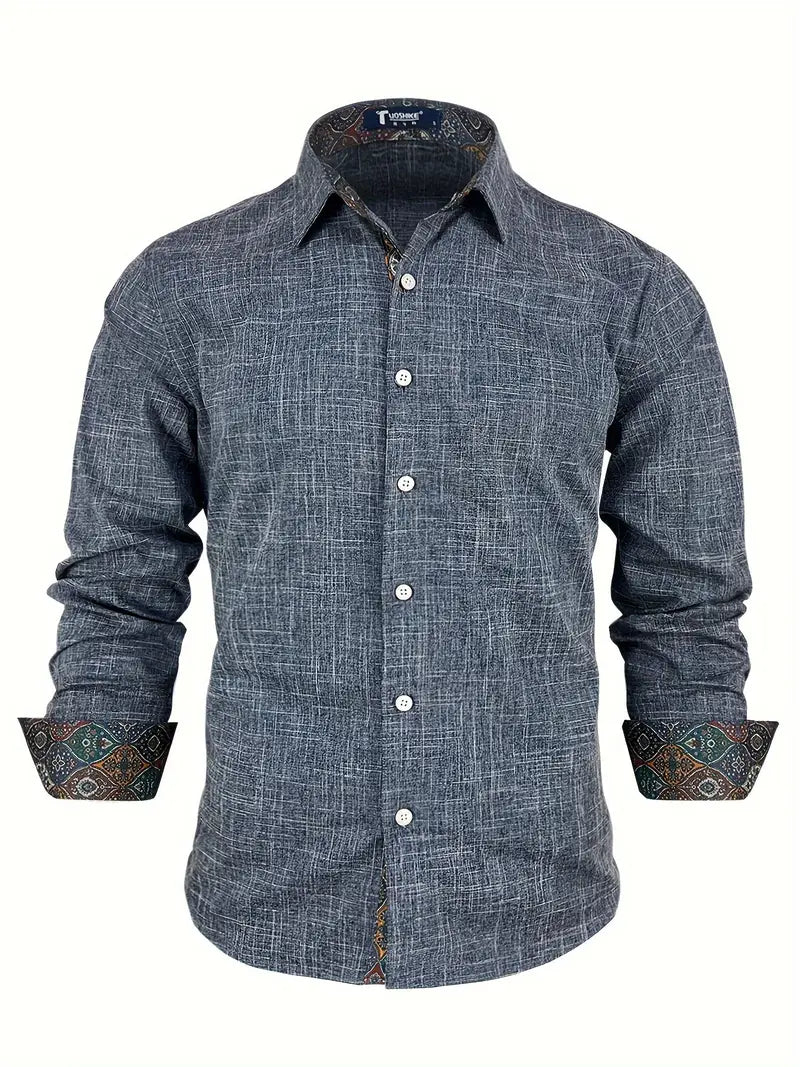 Teodoro - Camisa De Manga Larga Con Botones