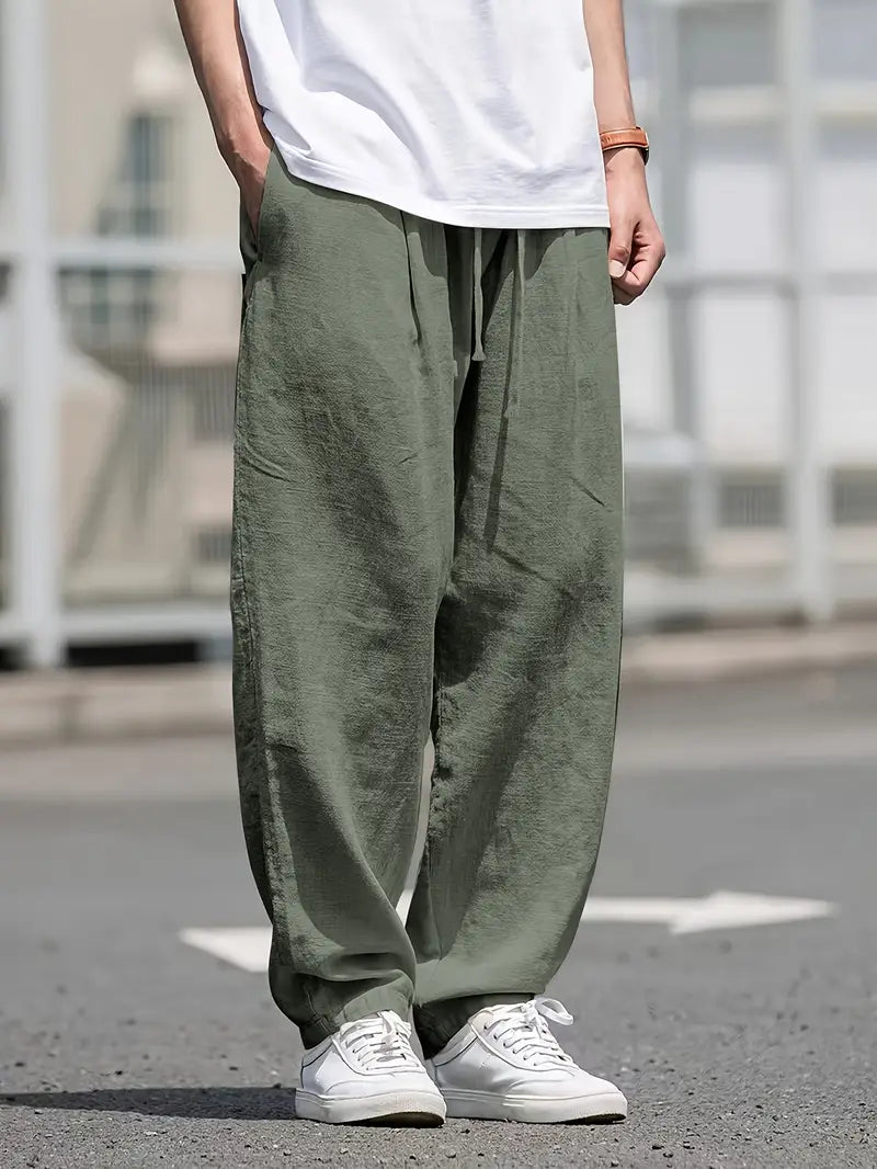 Kirk - Pantalón De Algodón Transpirable Con Bolsillos
