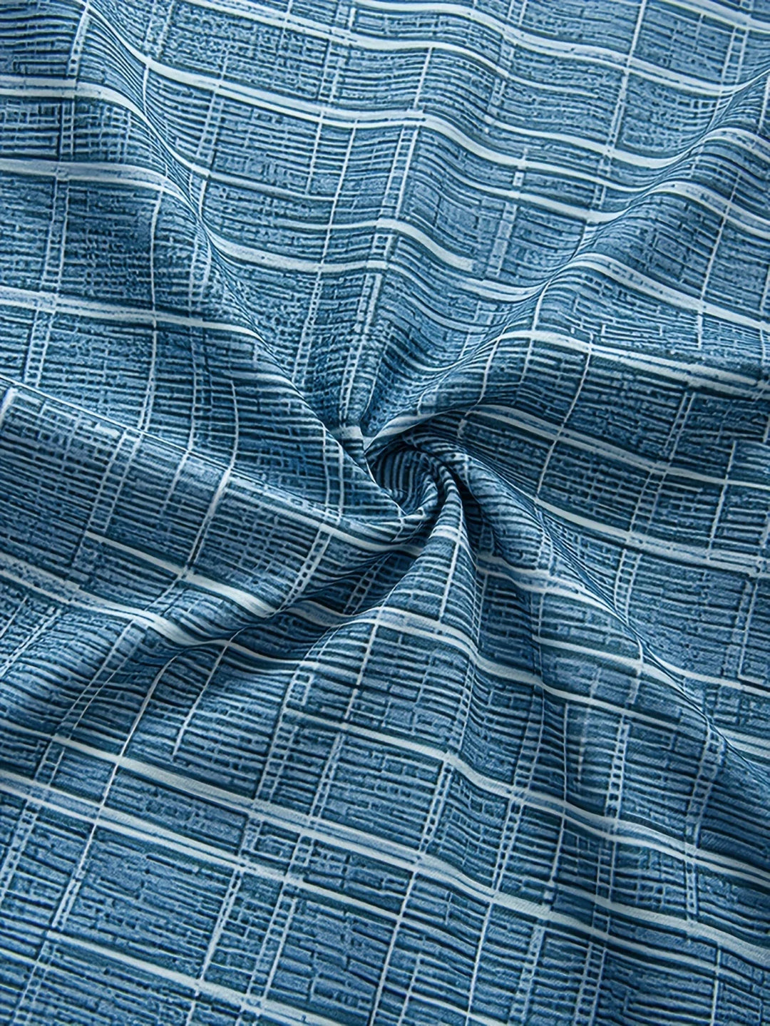Haroyan - Camisa Elegante Con Estampado De Rayas a Cuadros