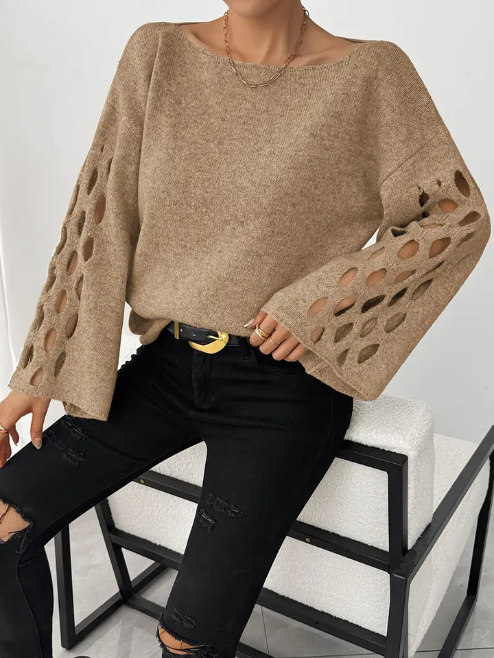 Lanola - Jersey Informal Con Mangas Acampanadas