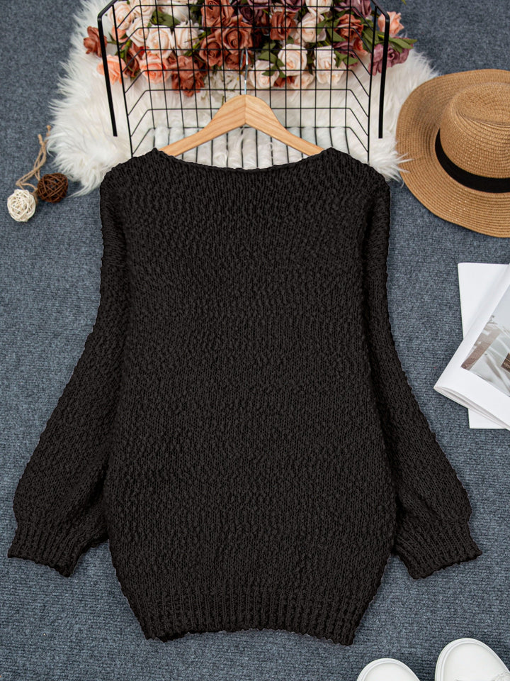Jeannette - Jersey De Cuello Redondo Manga Larga