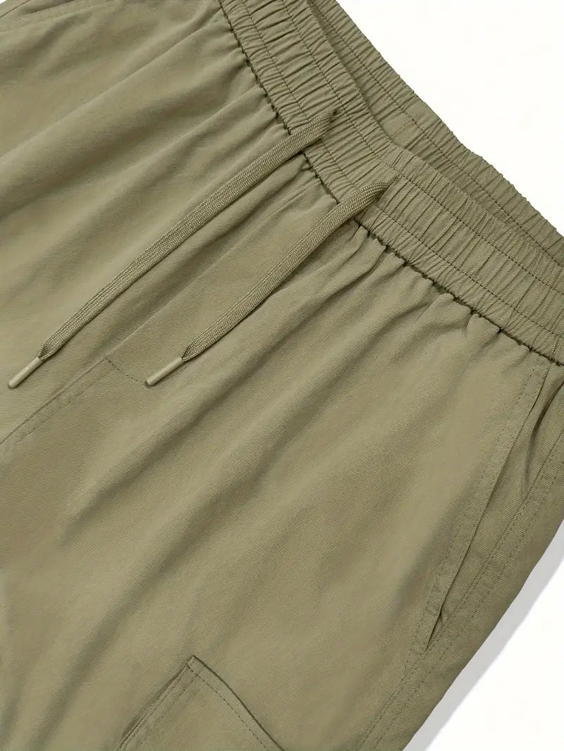 Detlev - Pantalones Cortos Elegantes Y Holgados