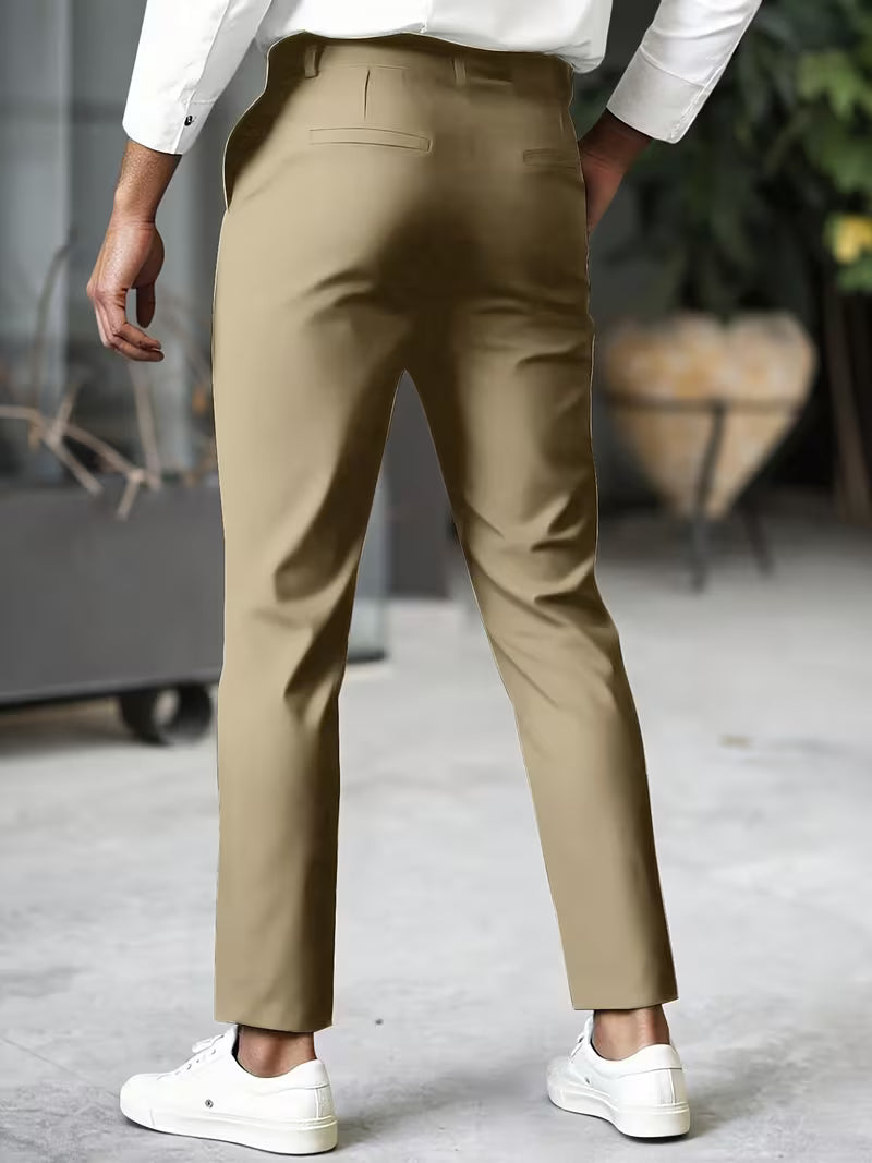 Krsto - Pantalones Con Cinturilla De Alta Gama