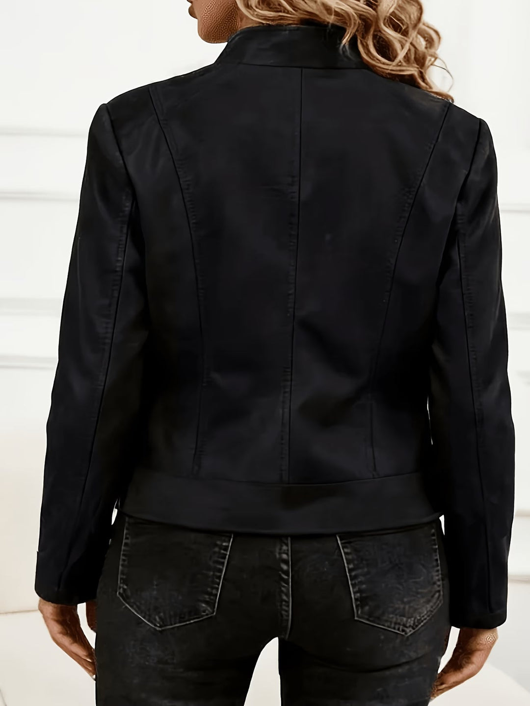 Amina - Chaqueta De Manga Larga Con Cremallera