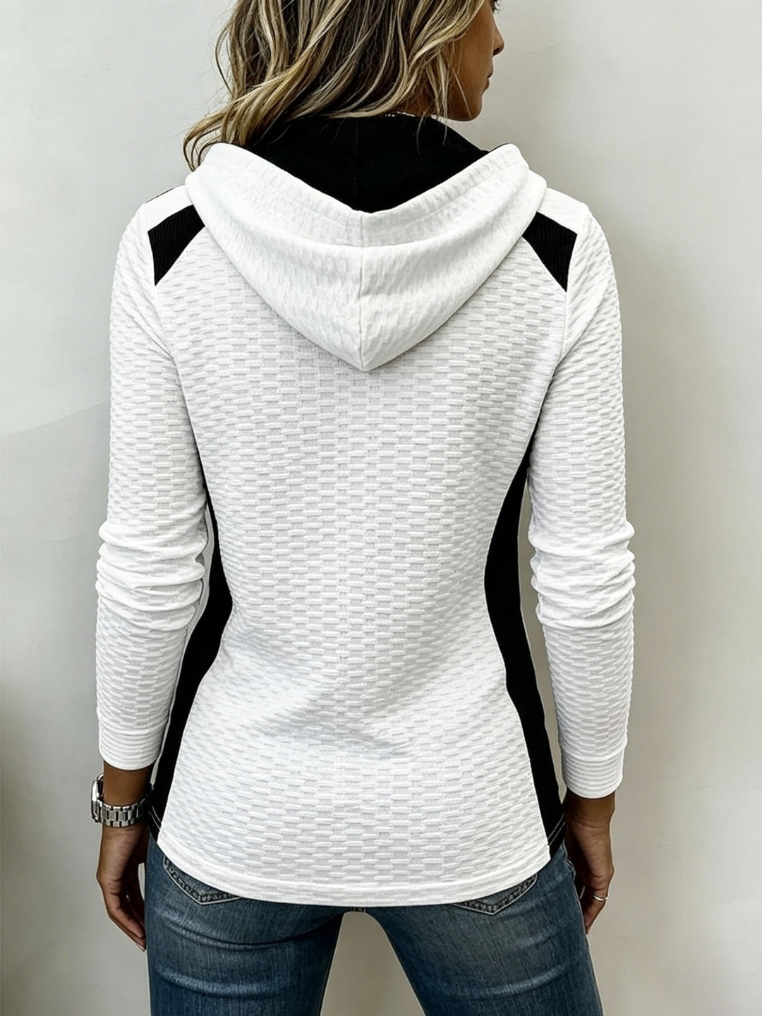 Karine - Sudadera Informal De Manga Larga Con Capucha