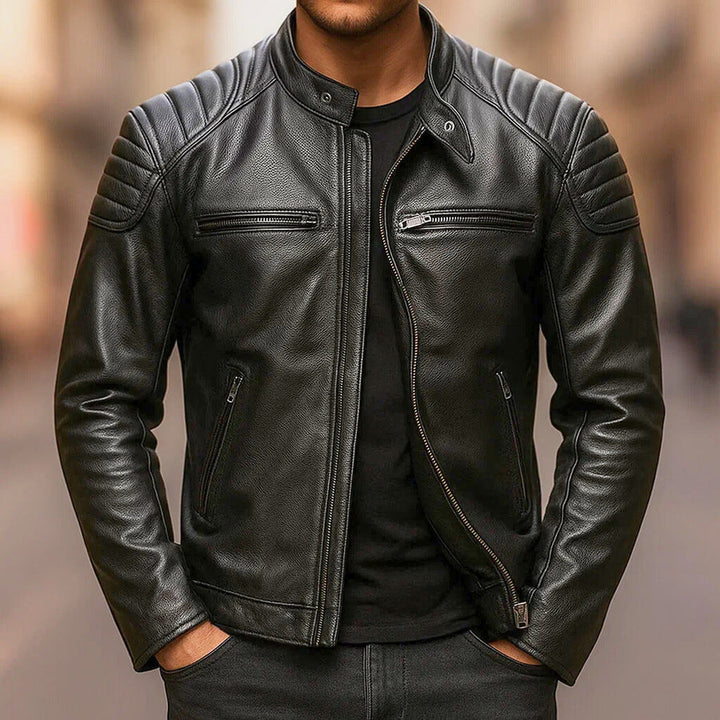 Samer - Chaqueta De Cuero De Primera Calidad