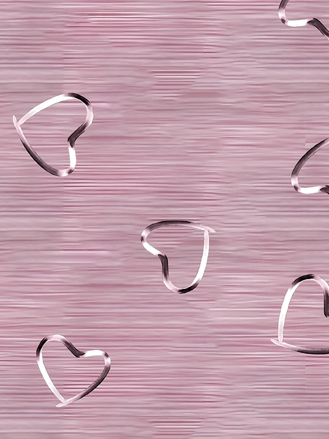 Emlyn - Top Moderno Con Cuello En V y Estampado De Corazones