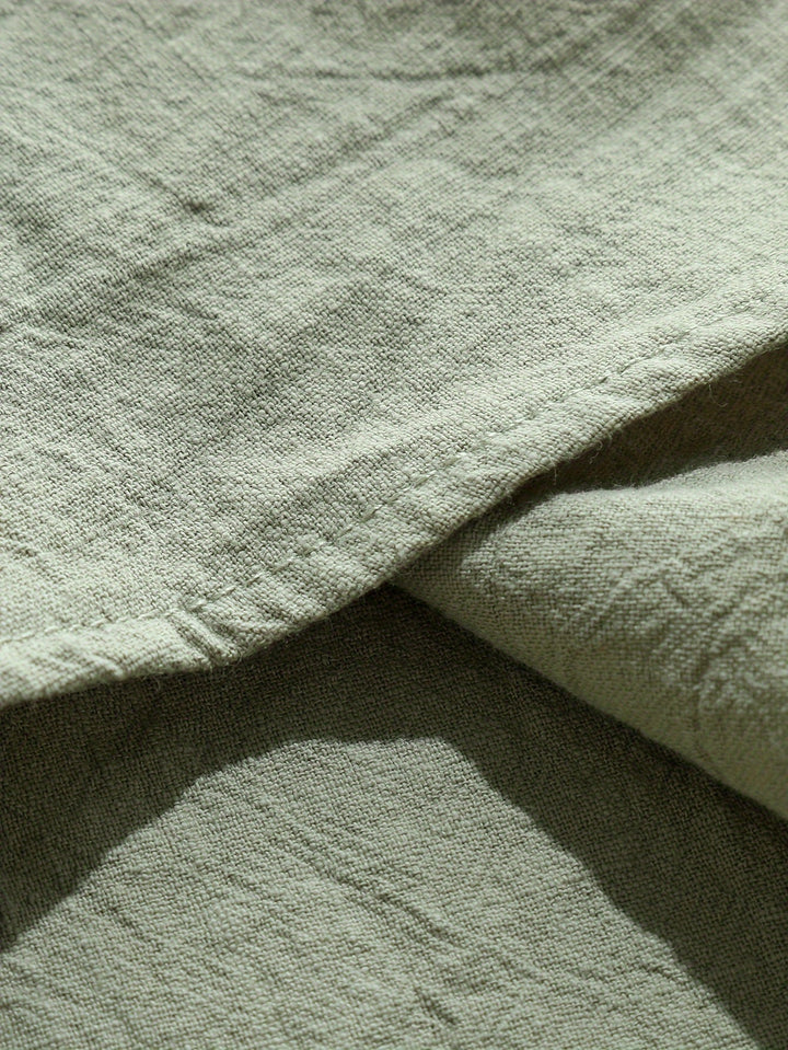 Tejada - Camisa Informal De Algodón Con Bolsillo
