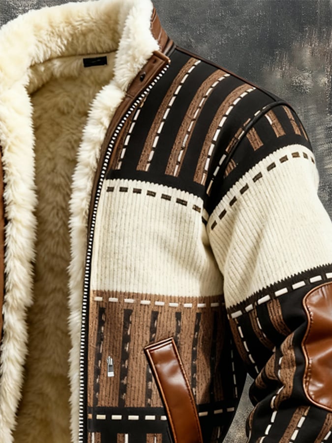 Gyasi - Chaqueta con Cremallera y Forro Polar