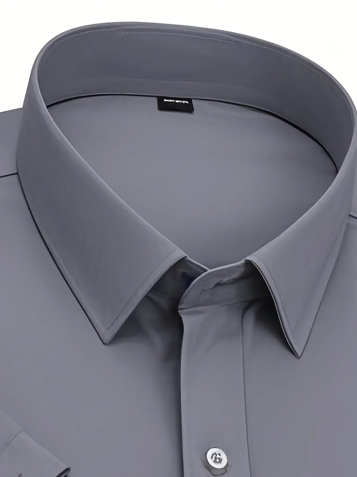 Ezra - Elegante Camisa Entallada Con Botones